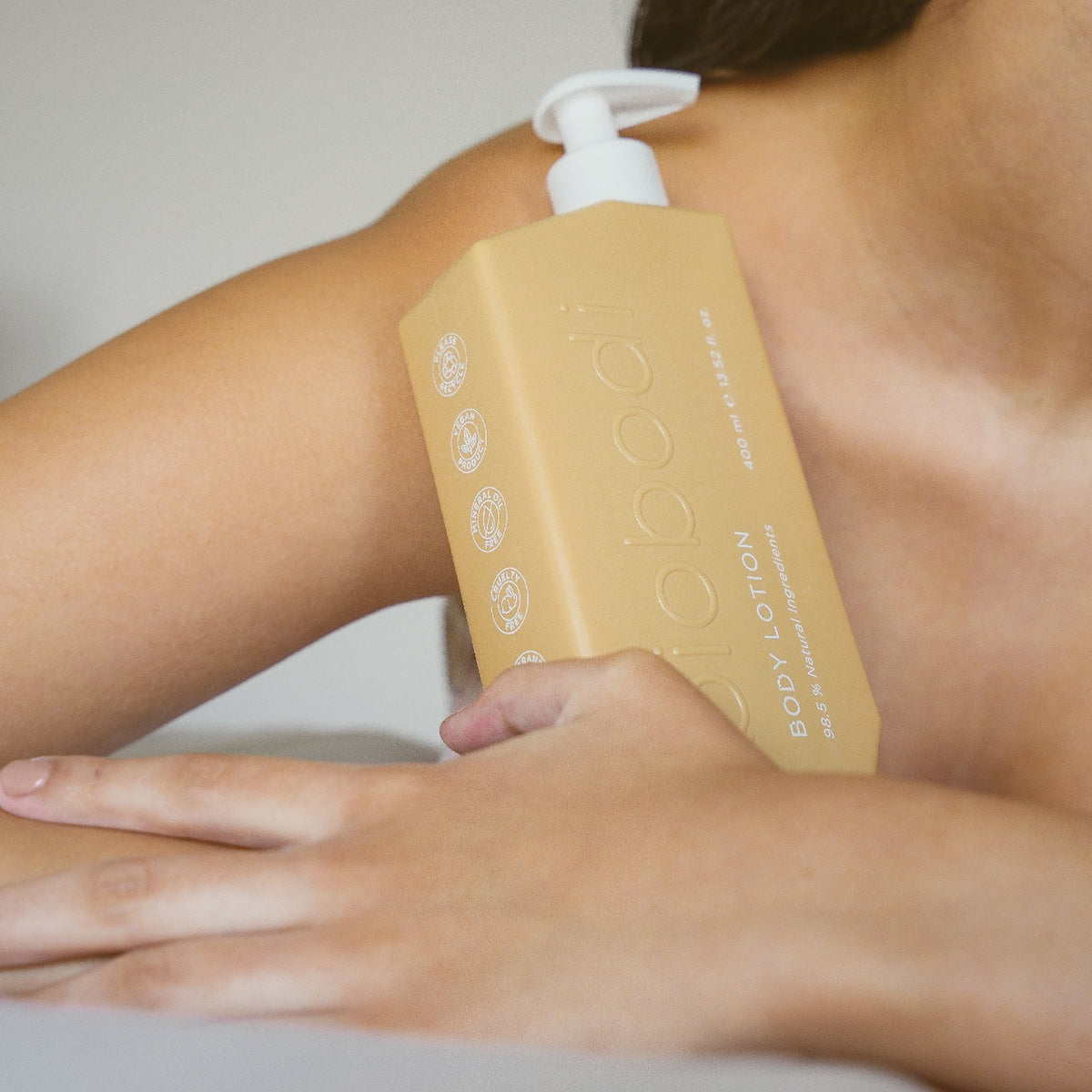Biobodi Body Lotion | Unscented with Coconut Oil | 400 ml