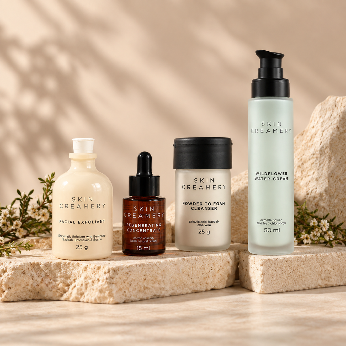 Essentials collection for oily skin/blocked pores