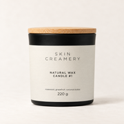 Natural Wax Candle #1 | Rosewood, Grapefruit & Coconut Butter | 220 g